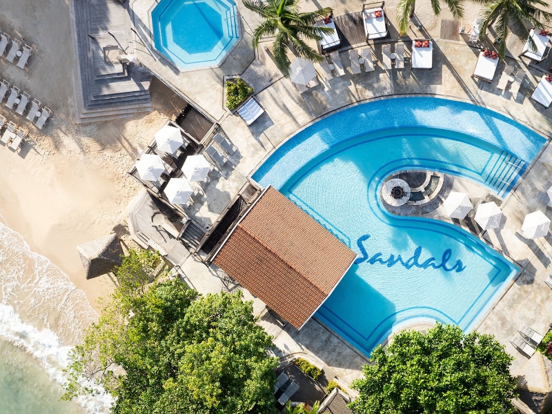 Ochi Club Pool Aerial