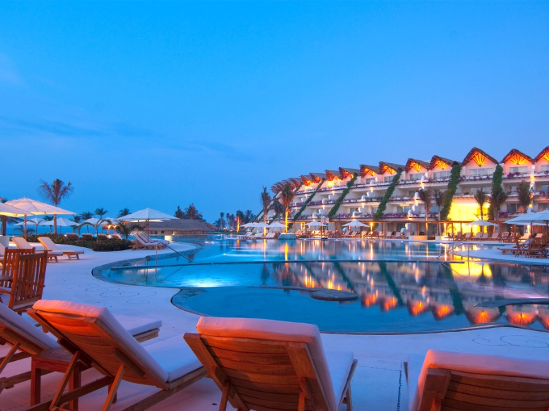 Pool at Night