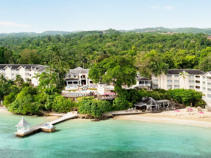 Sandals Royal Plantation Resort Aerial