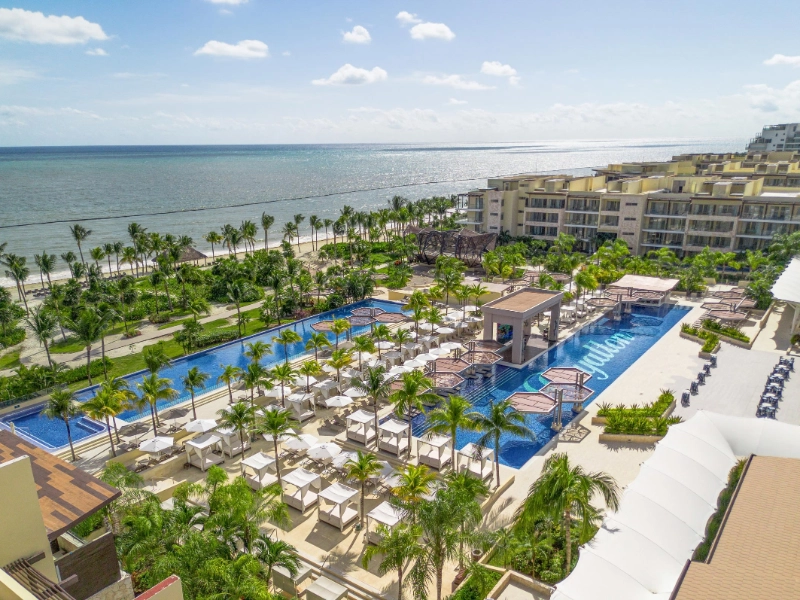 Royalton Riviera Cancun Pool Aerial