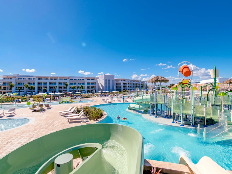 Aquazone waterpark at Paradisus Grand Cana