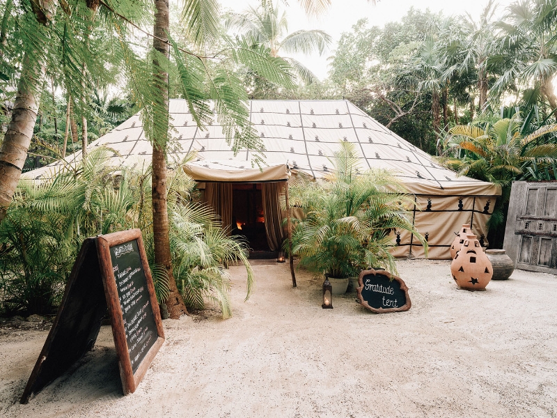 Gratitude Tent