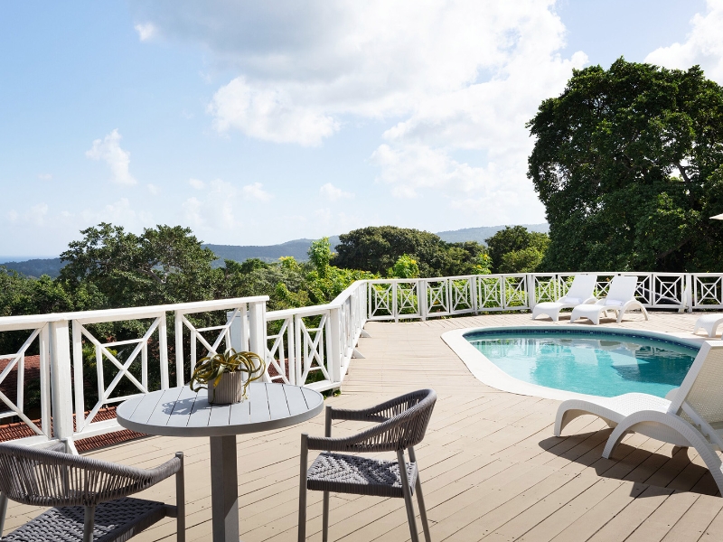 Oceanview One Bedroom Poolside Butler Villa Suite View