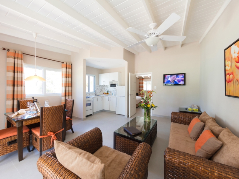 Standard Suite Bedroom open kitchen