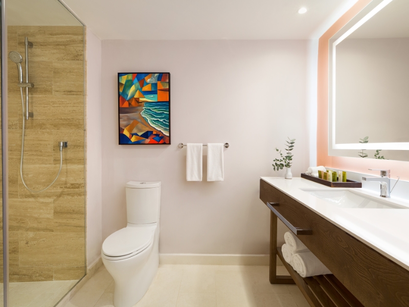 Deluxe Garden View Bathroom
