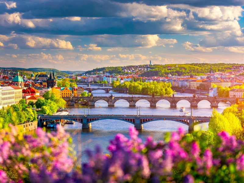 Vltava River Prague