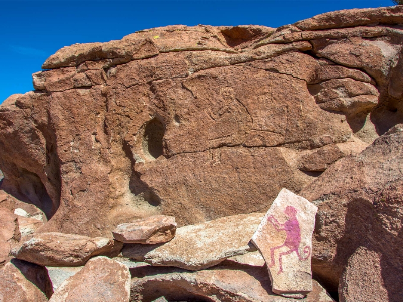 Petroglyphs at Yerbas Buenas