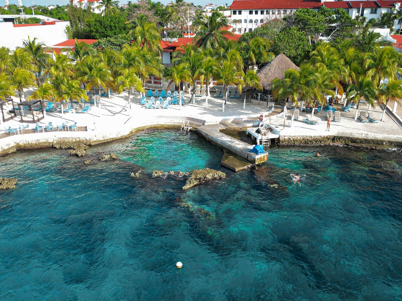 Beach aerial