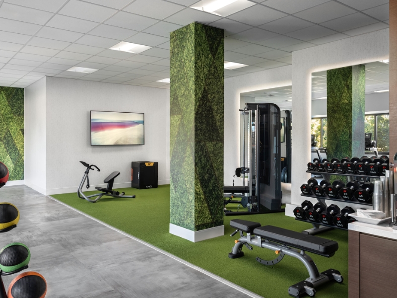 Fitness Center Weights