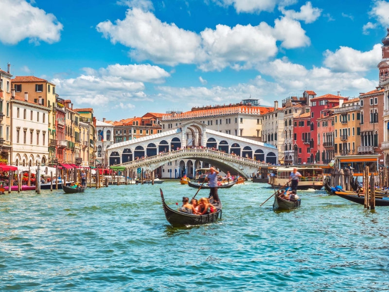 Rialto Bridge Grand Canal Venice