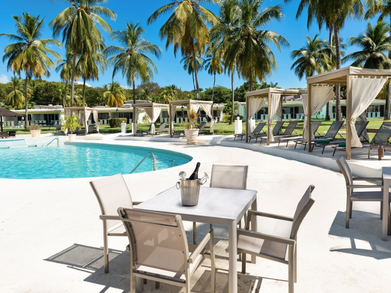 Poolside Cabanas