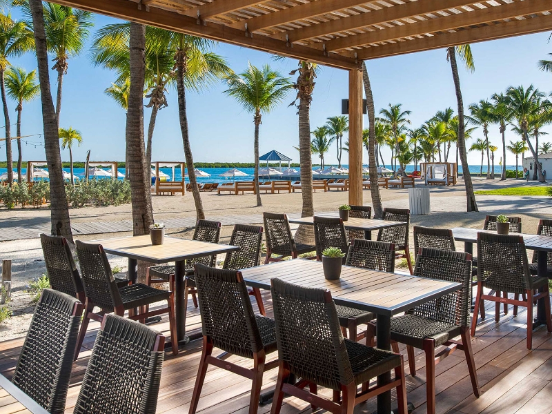 Cafe agave interior patio