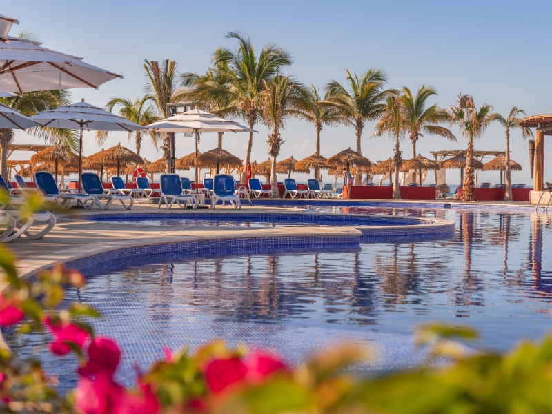 Pool view at Grand Decameron Los Cabos
