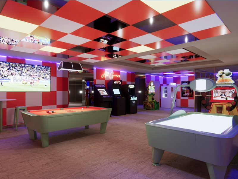 HouseMallorca All Games Rendering
