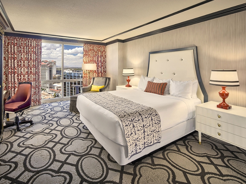 Burgundy Room 1 King Bedroom