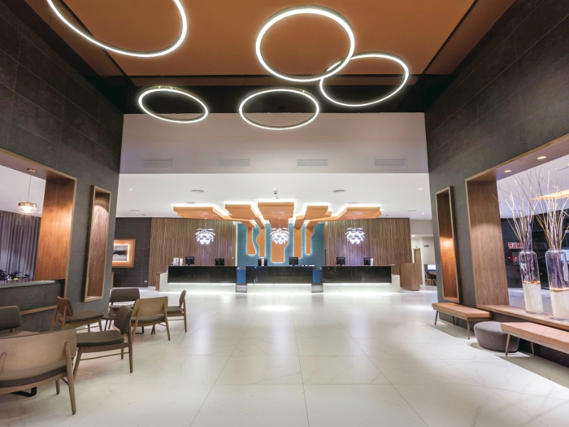 Lobby reception