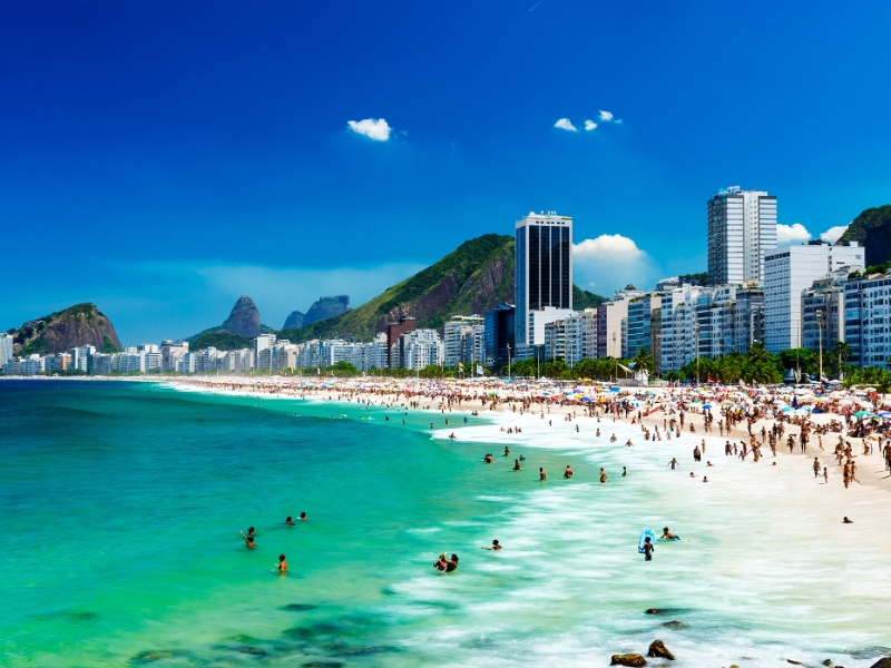 Copacabana Beach Rio de Janeiro