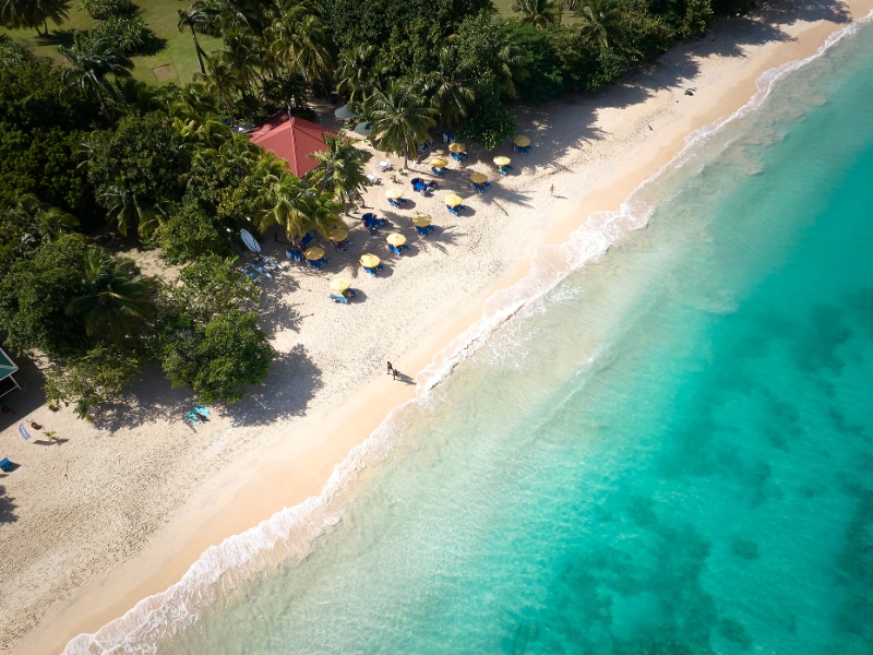 Beach Aerial View