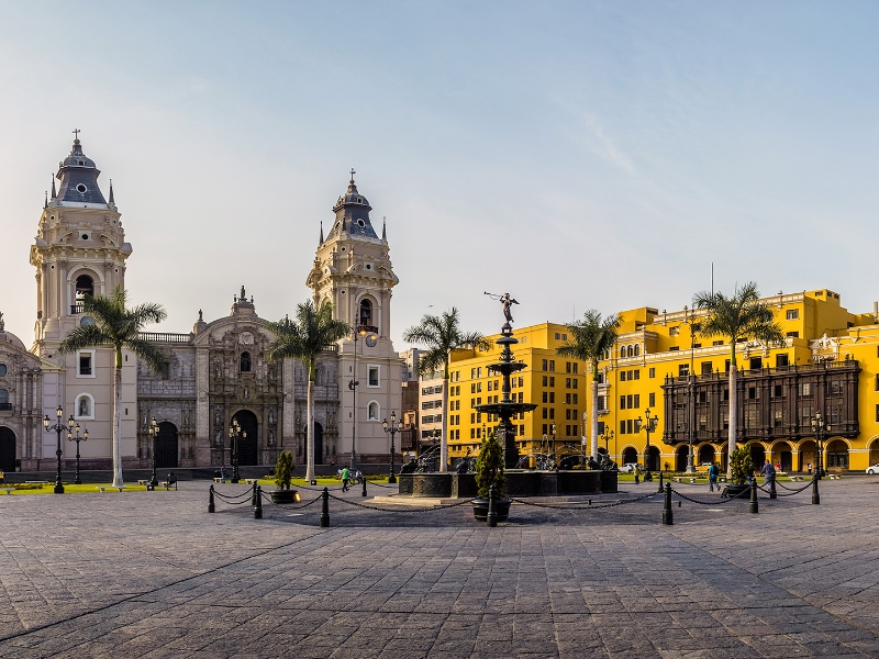 Lima Plaza Mayor Cathedral