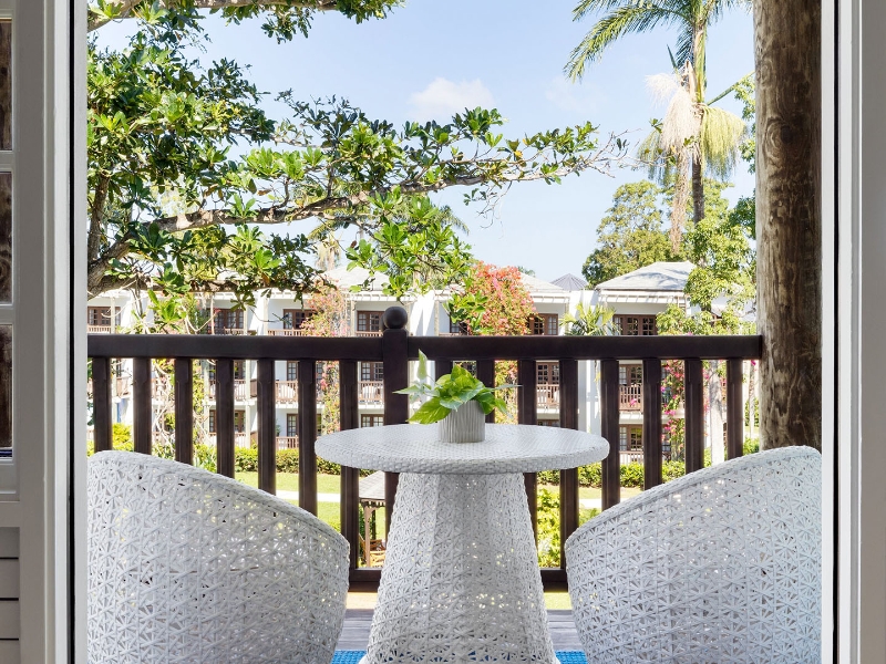 Tropical Oceanview Concierge Two Bedroom Junior Suite Balcony