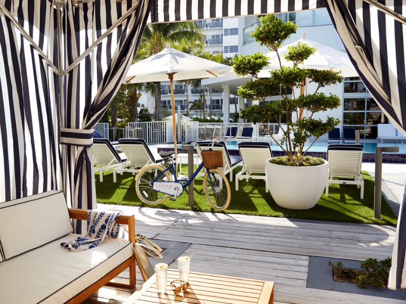 Cabana and Pool