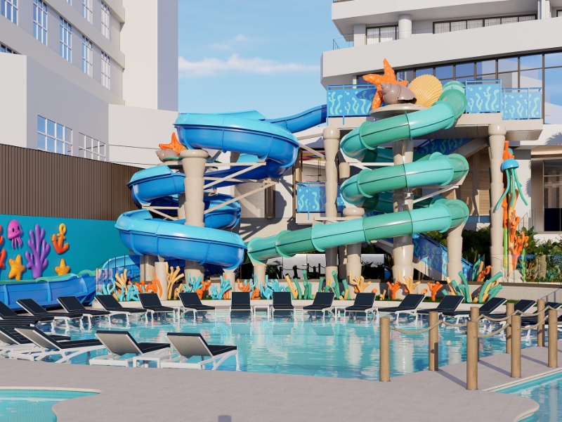 Waterslides