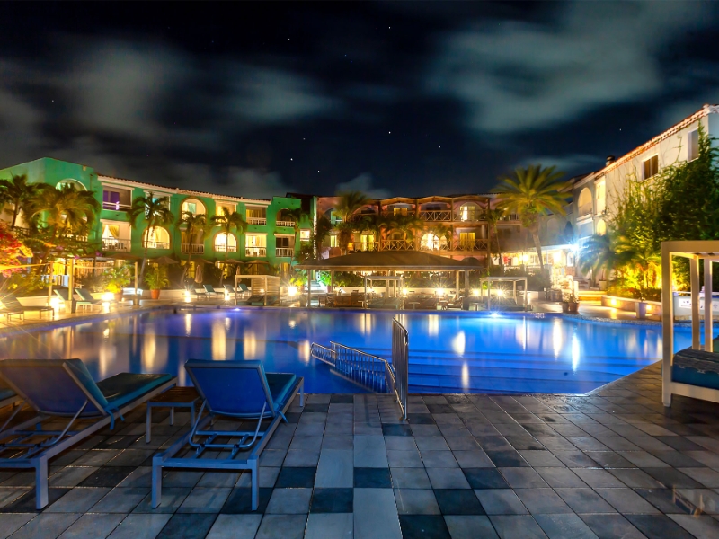 Pool at Night