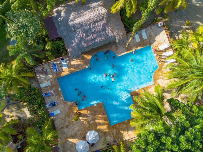 Pool Top View