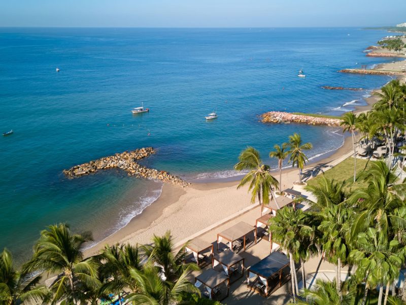 Beach Aerial View