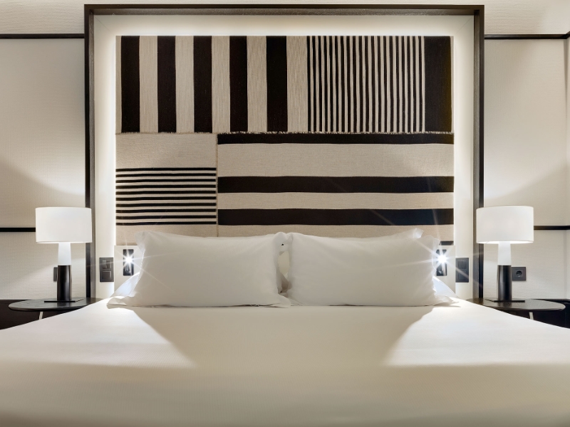 Deluxe Double Room Headboard Detail