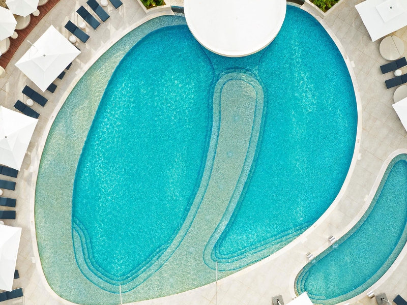Chill pool aerial