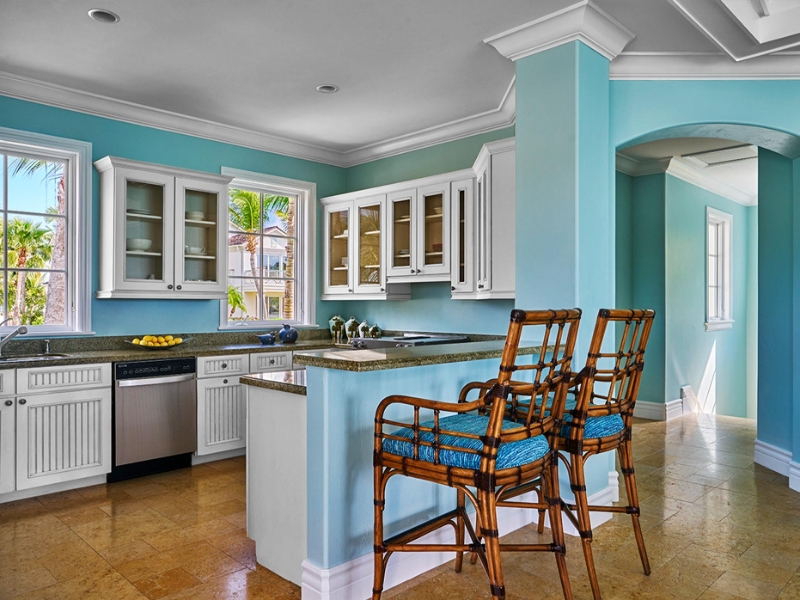 Two Bedroom Ocean Front Villa Kitchen