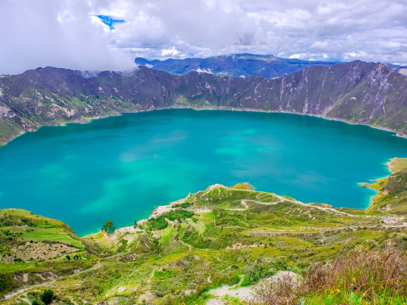 Quilotoa Lagoon