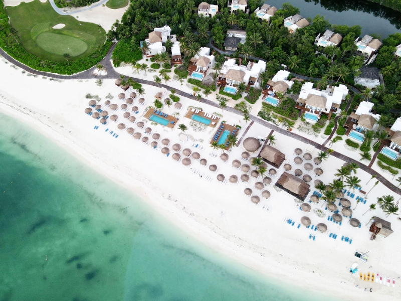 Beach Aerial View