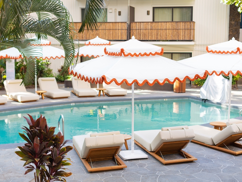 Pool Courtyard