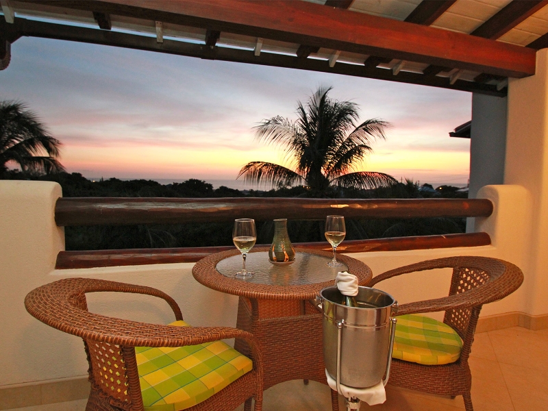 Garden View Suite at Sunset