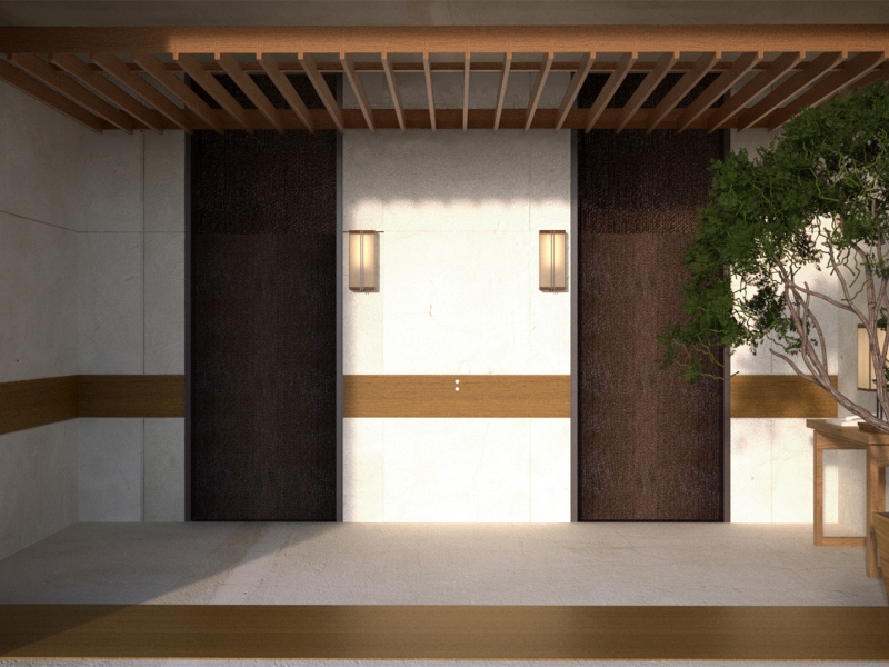 Elevator Front View