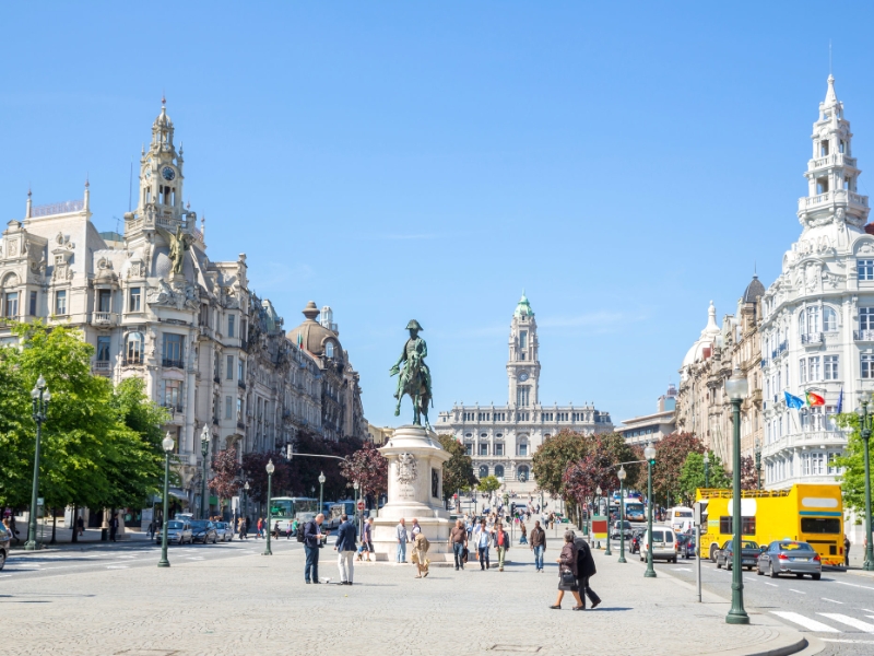 Liberdade Square Porto