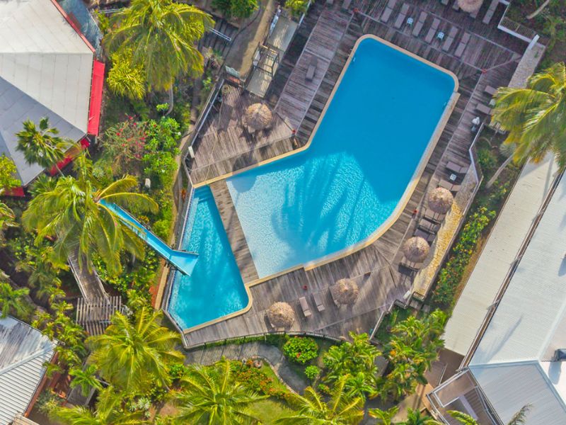 Pool Aerial View