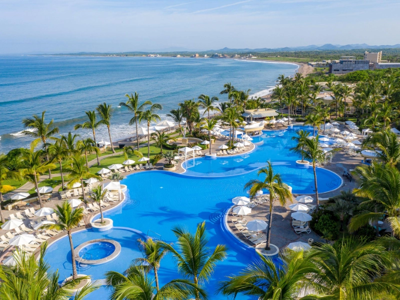 Pool Aerial View