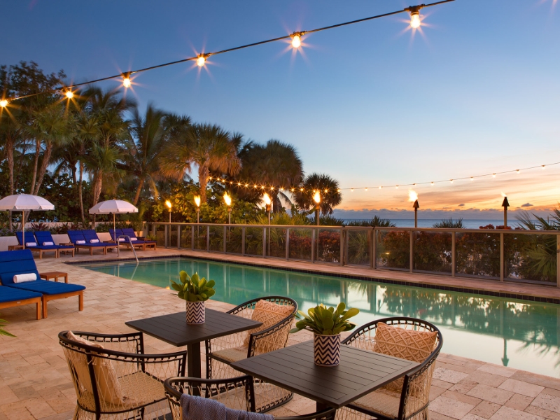 Pool evening