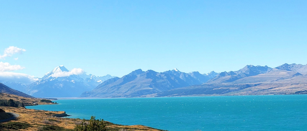 Lake Pukaki and Mount Cook