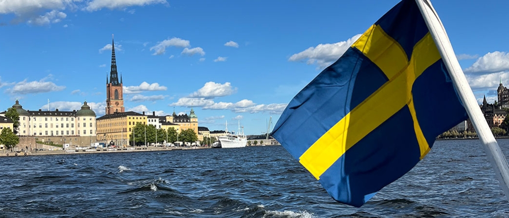 Excursion en bateau en Suède
