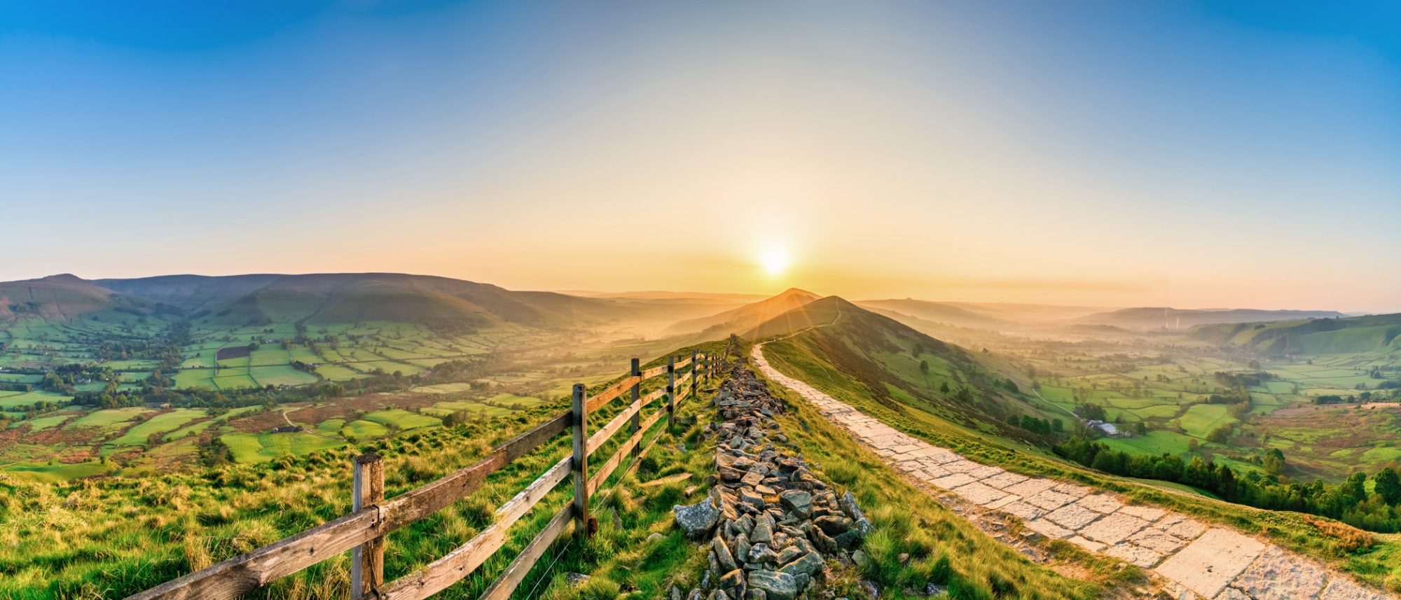 Mam Tor Mountain England