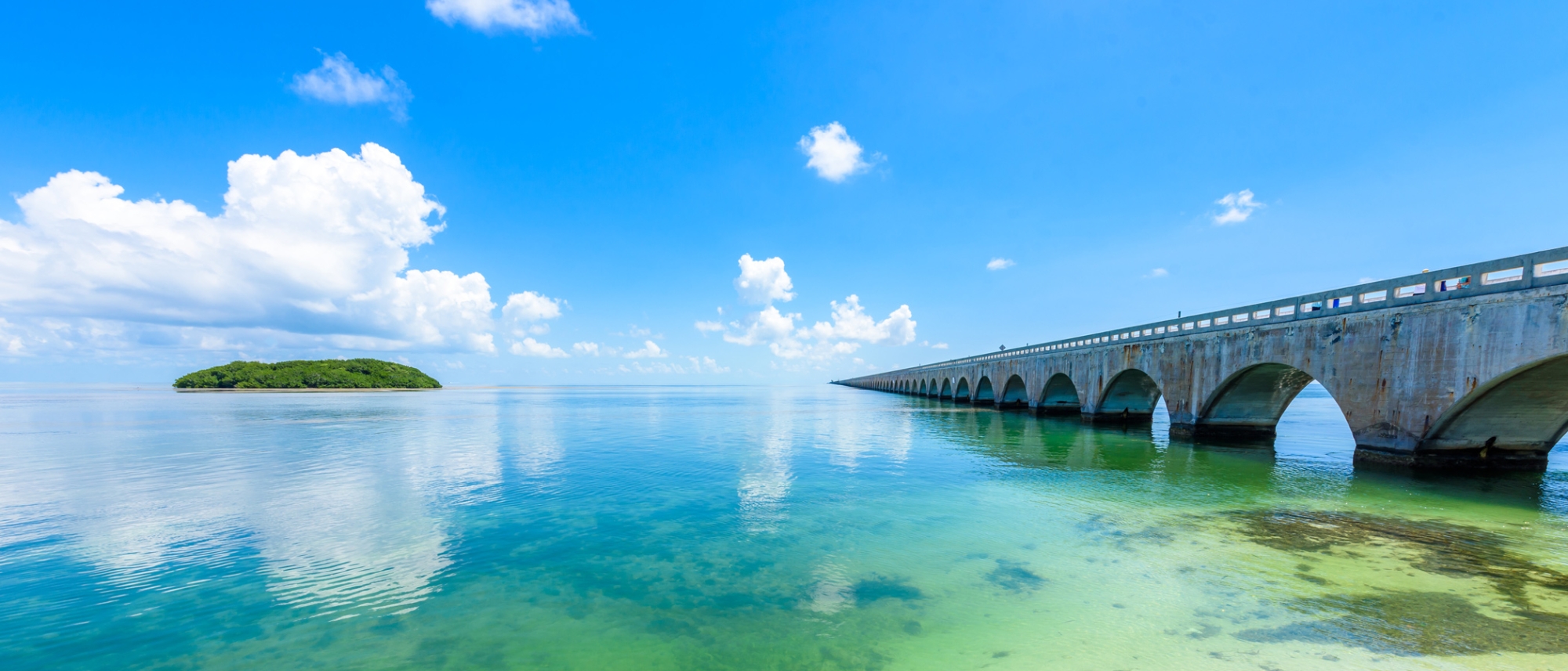 Seven mile bridge Key West Florida