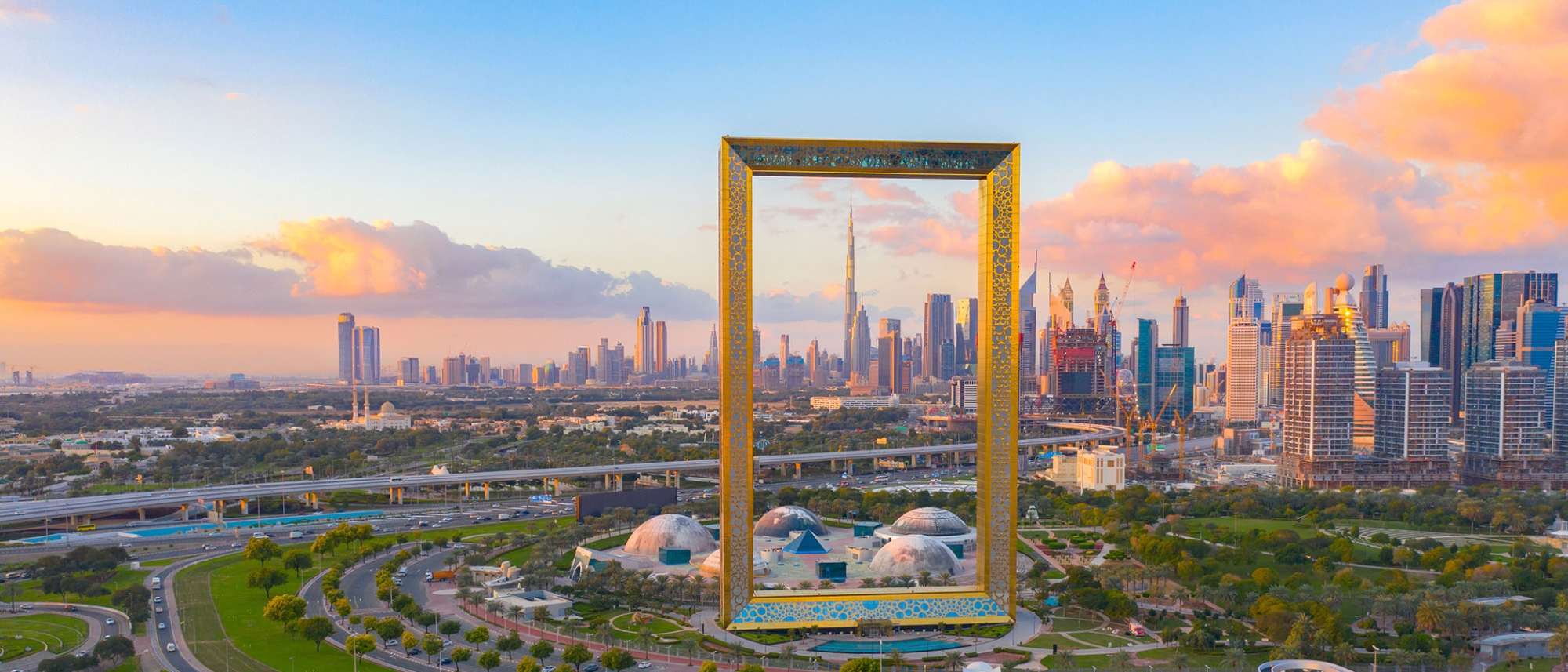 Dubai Downtown Skyline