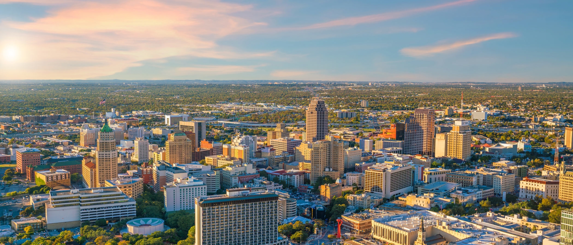 Panorama urbain de San Antonio