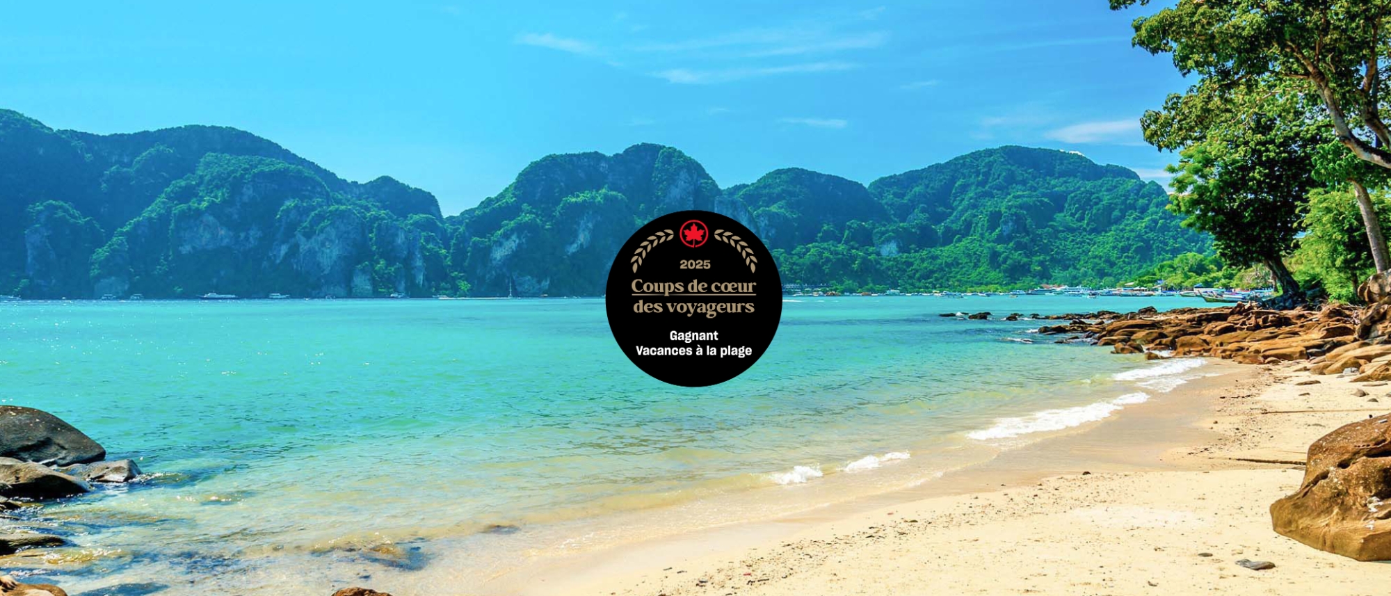 Gagnant vacances à la plage, Îles Turques et Caïques