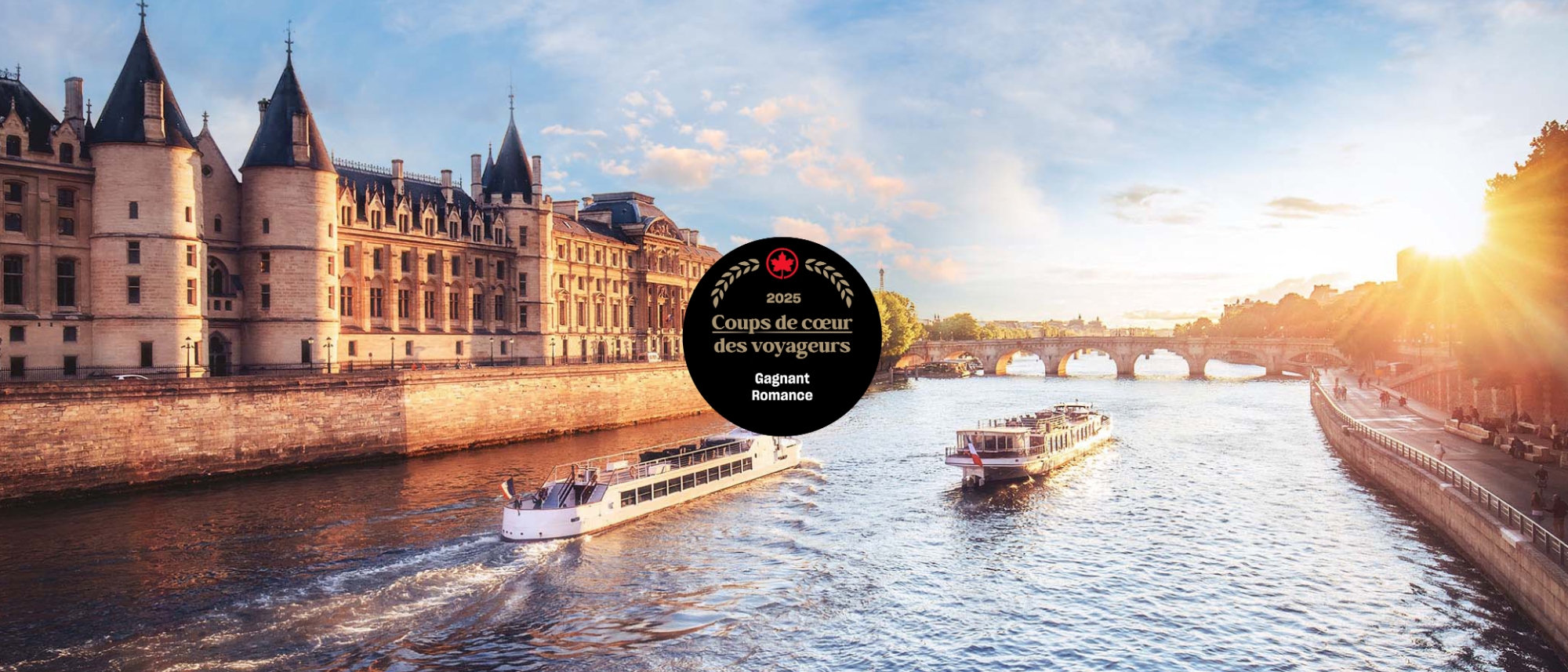 Gagnant Romance Parijs
