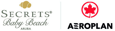 Secrets Baby Beach Aruba Aeroplan LOGO